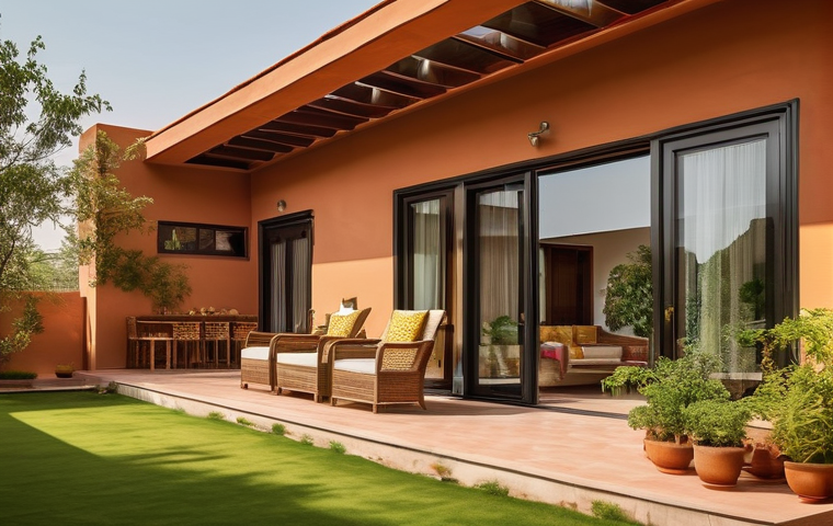 재생 가능 에너지 - **Prompt 1: Solar-Powered Home in Pakistan**
    "A vibrant, sunny day scene featuring a modern, wel...